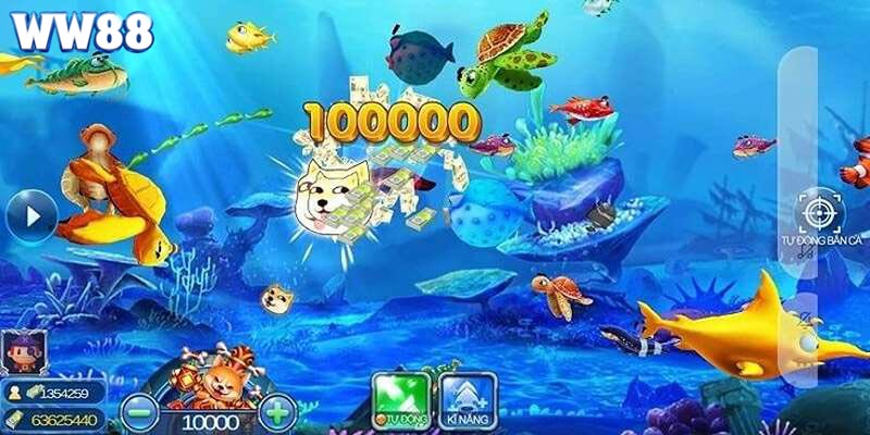 Siêu phẩm giải trí đặc sắc khi tham gia bắn cá